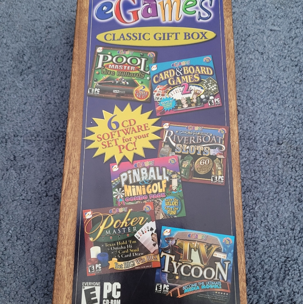 2/$35 E-Games Cd's